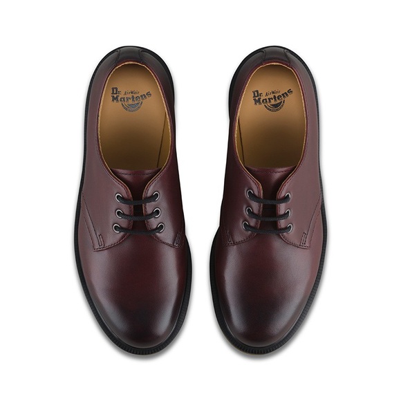 dr martens 1461 cherry red antique temperley
